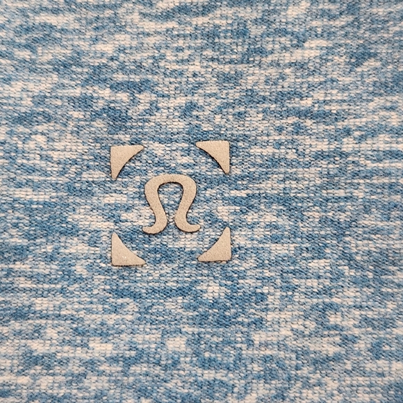 Lululemon Men’s Surge Warm Pullover Crew Heathered Blue Rulu Size Medium - Picture 4 of 8